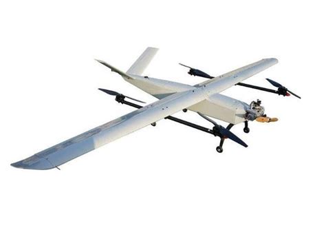 Hybrid Vertical Takeoff and Landing Fixed Wing UAV HW-V210A