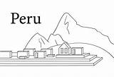 Peru Coloring Pages  Free Printable For Kids sketch template