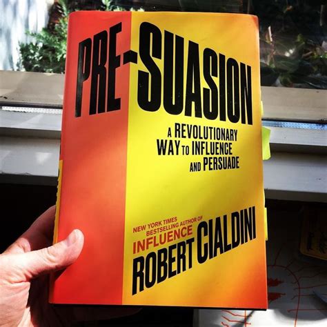 Reading Pre-Suasion right now from Robert Cialdini. Must must must read ...