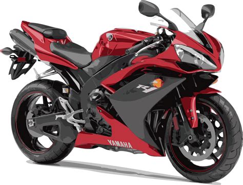 Yamaha R1 - Vector by innK on DeviantArt