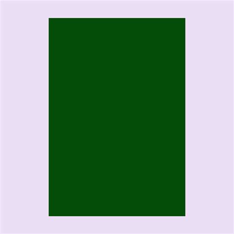 A highly saturated, very dark green rectangle — of average… | Flickr