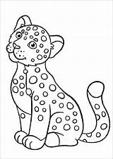 Jaguar Coloring Pages Downloadable Printable Sketch Page sketch template