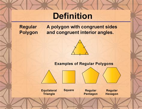 Definition--Polygon Concepts--Regular Polygon | Media4Math