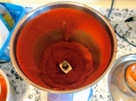 Authentic red chili powder make at home - IamGeetha