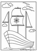 Ships And Boats Coloring Pages Updated 2021 sketch template