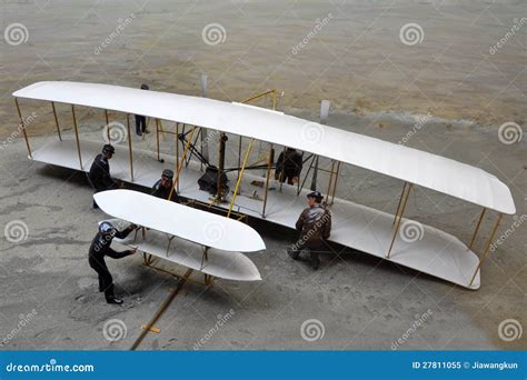 Model of First Airplane in Museum, NC, USA Editorial Image - Image of ...