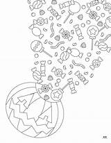 Halloween Candy Coloring Pages  25 FREE Printabulls sketch template