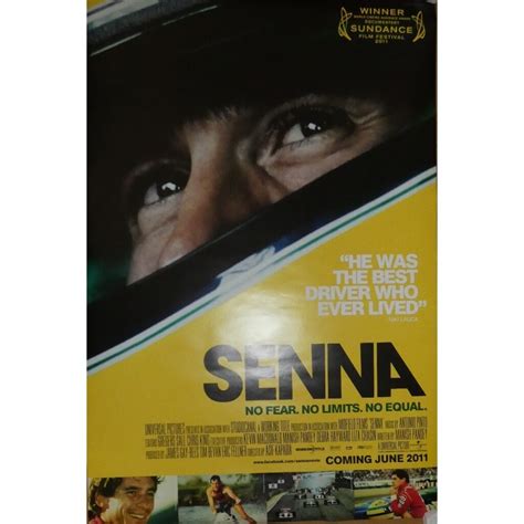 Senna (2010) original one sheet documentary movie poster - Chequered Flag Collectables