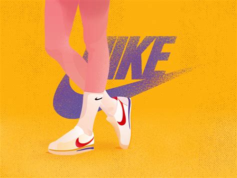 Nike Cortez by vaibhav fauzdar on Dribbble