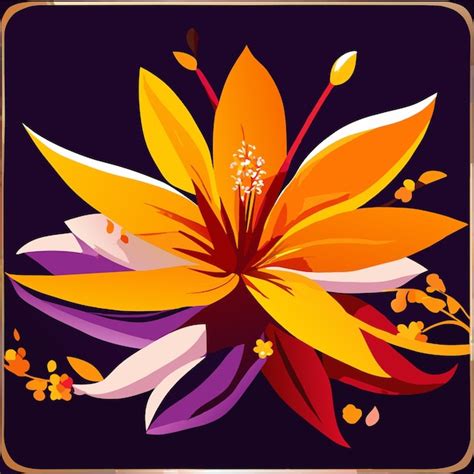 Premium Vector | Saffron graphics vector illustration