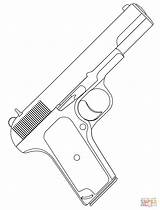 Pin On Cool Pics  coloring pages Pistols Free Downloadable sketch template