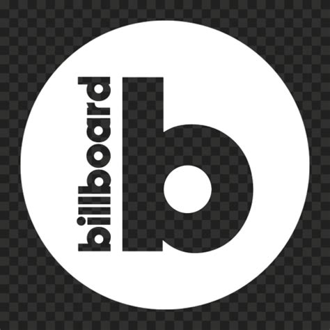 Billboard White Round Circle Logo Icon FREE PNG | Citypng