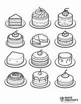 Dessert Coloring Pages Free Printable PDFs  Invite Creativity sketch template