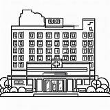 Desenho Para Colorir hospital  Imagens Grátis Imprimir Img 7652 sketch template
