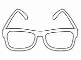 Glasses Coloring Pages sketch template