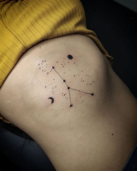 Andromeda Constellation Tattoo