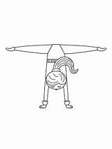 Acrobat coloring Pages sketch template