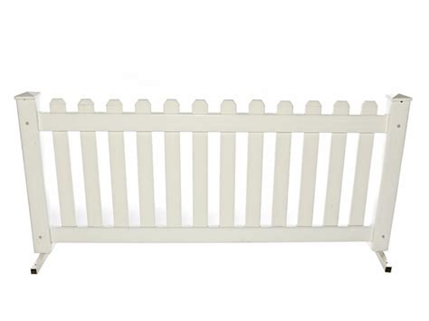 White Picket Fencing Panels - Innovative Hire