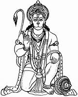 Hindu Gods And Goddesses Coloring Pages Sketch Page sketch template