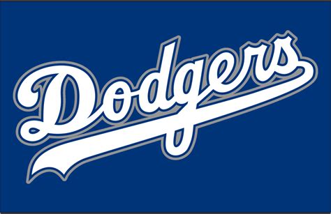 Los Angeles Dodgers Logo - Jersey Logo - National League (NL) - Chris ...