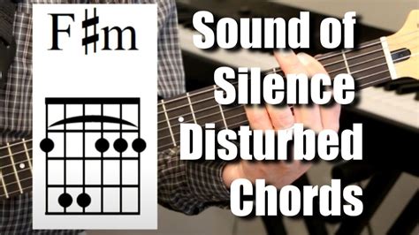 Sound of Silence Chords for Disturbed version of Paul Simon's song - Guitar lesson - YouTube