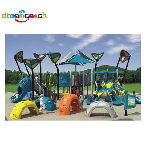 China Commercial Playground Equipment Tunnel Slide Outdoor For Sale ...