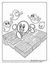 100  Pac Man coloring Pages FREE Printable PDF Woo Coloring sketch template