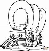 Wood Covered Wagon coloring Page  Free Printable Coloring Pages sketch template