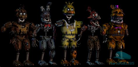 TJOC Nightmare Animatronics by MarioKid1285 on DeviantArt