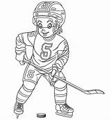 Hockey Coloring Pages Printable For Free Download sketch template