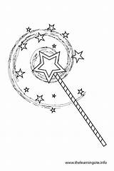 Magic Wand Coloring Page At GetColoringscom  Free Printable Colorings sketch template