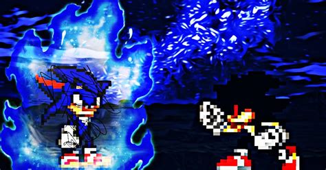 Shadic Vs Dark Sonic.Exe by SenseiiStorm on DeviantArt