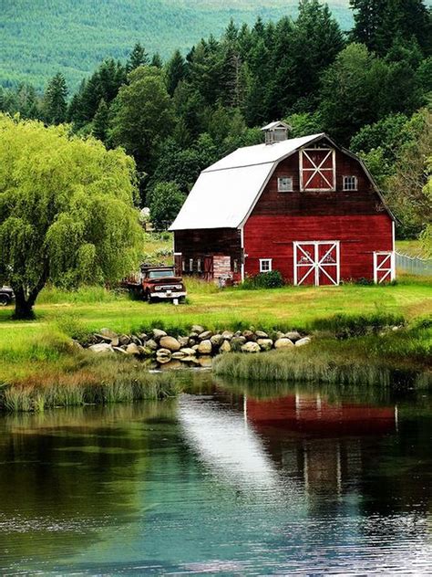 Stunning Red Barn You'll Actually Want To Know 41 | Old barns, Country barns, Barn pictures