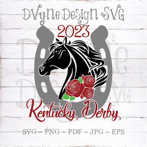 Kentucky Derby SVG, 2023 Ky Derby Vinyl Cut File for Silhouette or ...