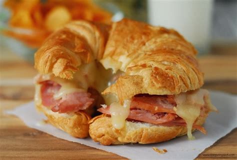 The Best Ham And Cheese Croissants - The Gunny Sack