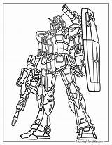 20 Gundam Coloring Pages Free PDF Printables sketch template