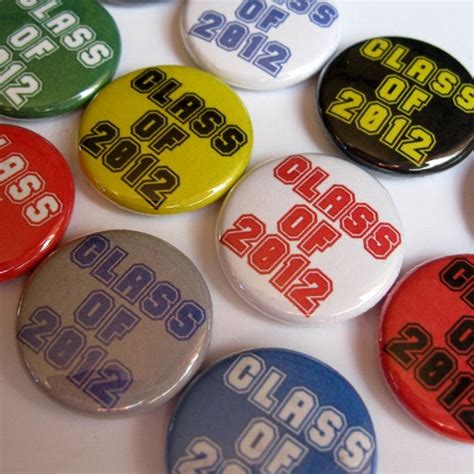 Items similar to Class Of Graduation Magnets - Set of 25 on Etsy