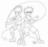 Gon And Killua coloring Page  Download Print Or Color Online For Free sketch template