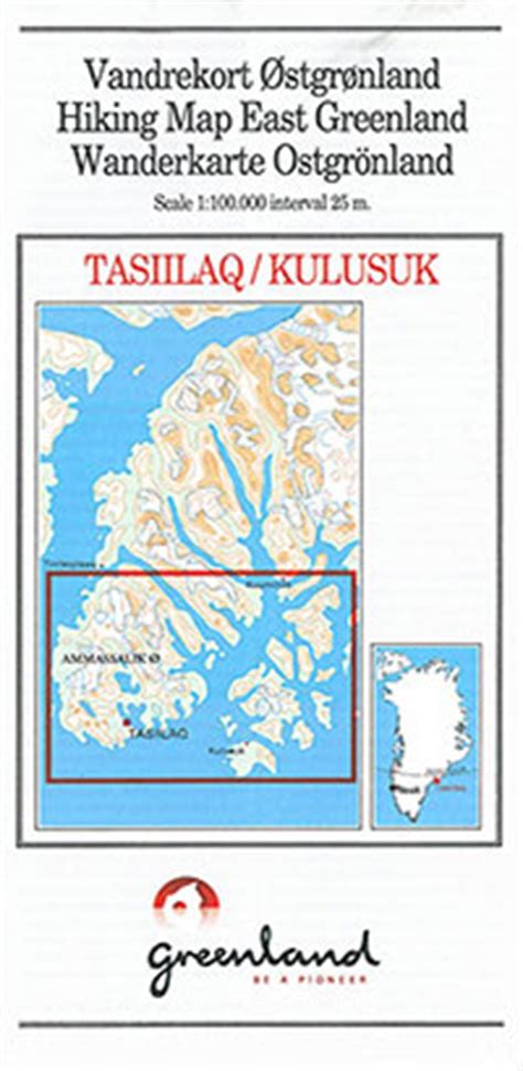 Tasiilaq Map East Greenland