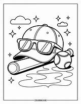140  Dibujos De Béisbol Para Colorear Niños Y Adultos PDFs Gratis sketch template
