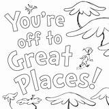 Oh The Places You Will Go Coloring Pages  Home sketch template