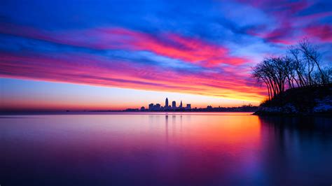 Sunset, Clouds, Sky, Scenery, Horizon, 8K, #157 Wallpaper PC Desktop