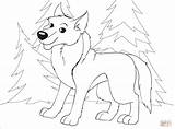 Coloriage  Loup Coloriages à Imprimer Gratuits sketch template