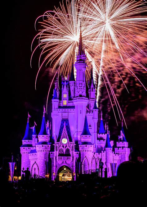 Cinderella Castle Disney World Fireworks