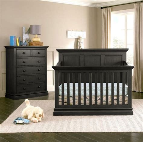 10 Beautiful Black Crib Designs For Your New Baby - Housely