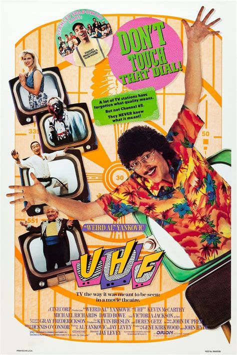 UHF (1989) - Posters — The Movie Database (TMDB)