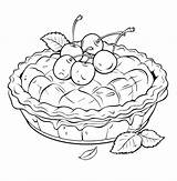 Pie Coloring Pages Best For Kids Clipa  Vrogueco sketch template