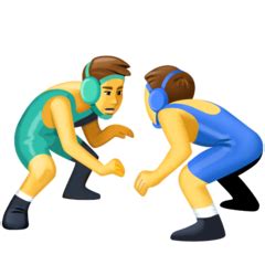 🤼 People wrestling Emoji