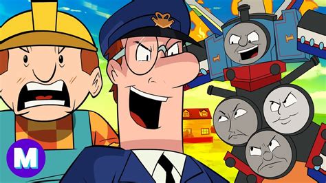 Man vs Train 3: Cartoon Nightmares - YouTube