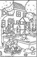School Classroom Interior Coloring Page  Classroom interior Coloring sketch template